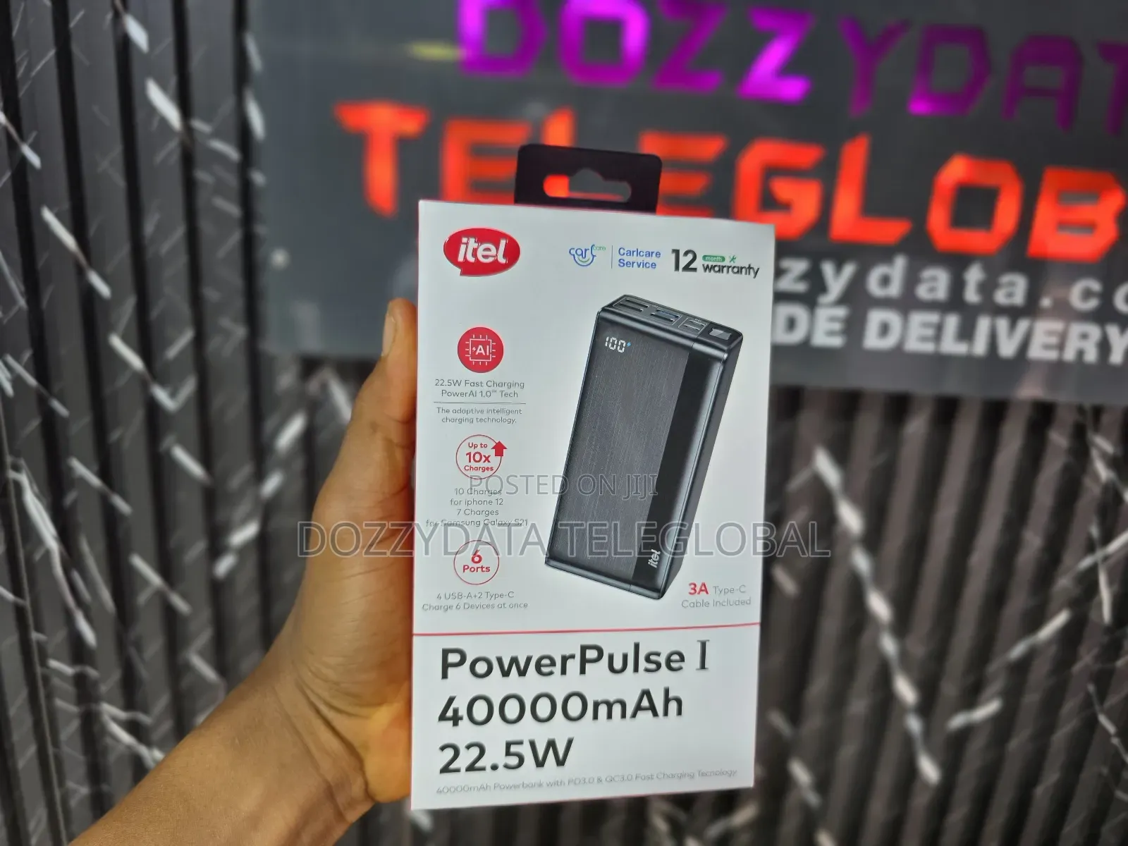 Itel Powerpulse I 40000mah 22.5w Powerbank