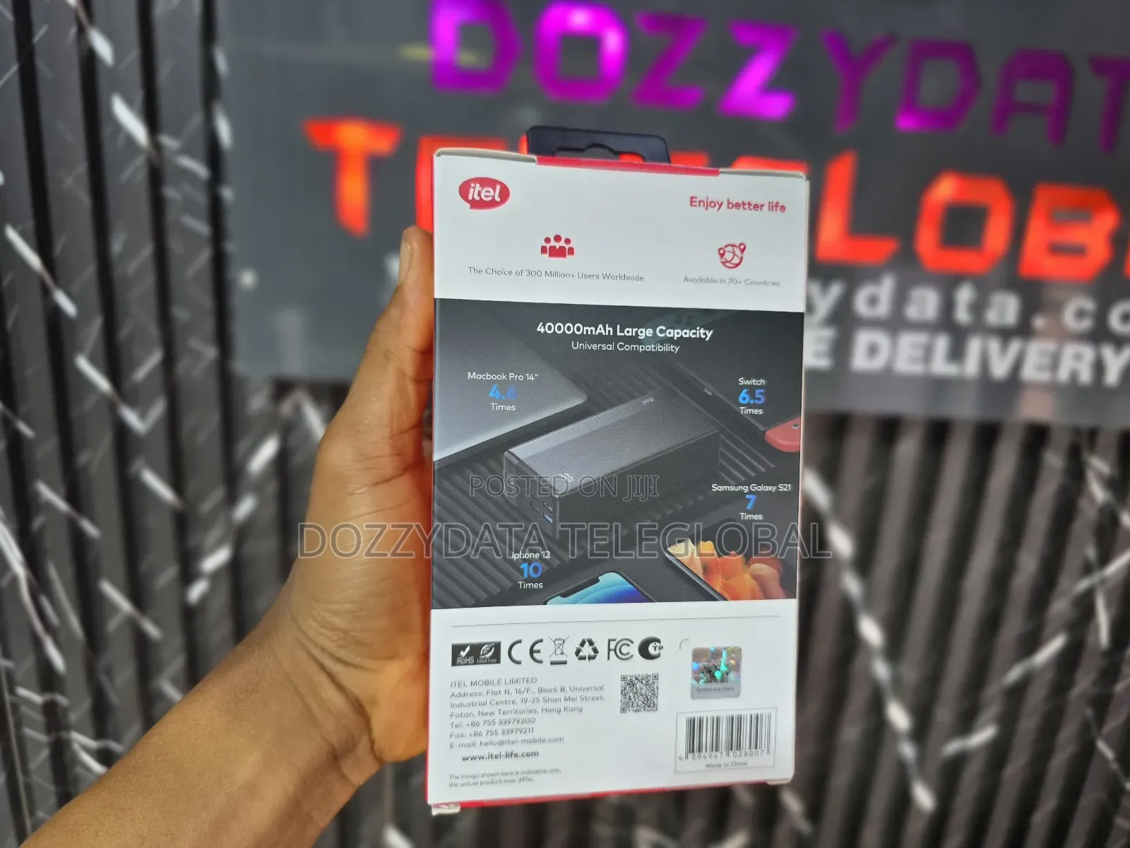 Itel Powerpulse I 40000mah 22.5w Powerbank
