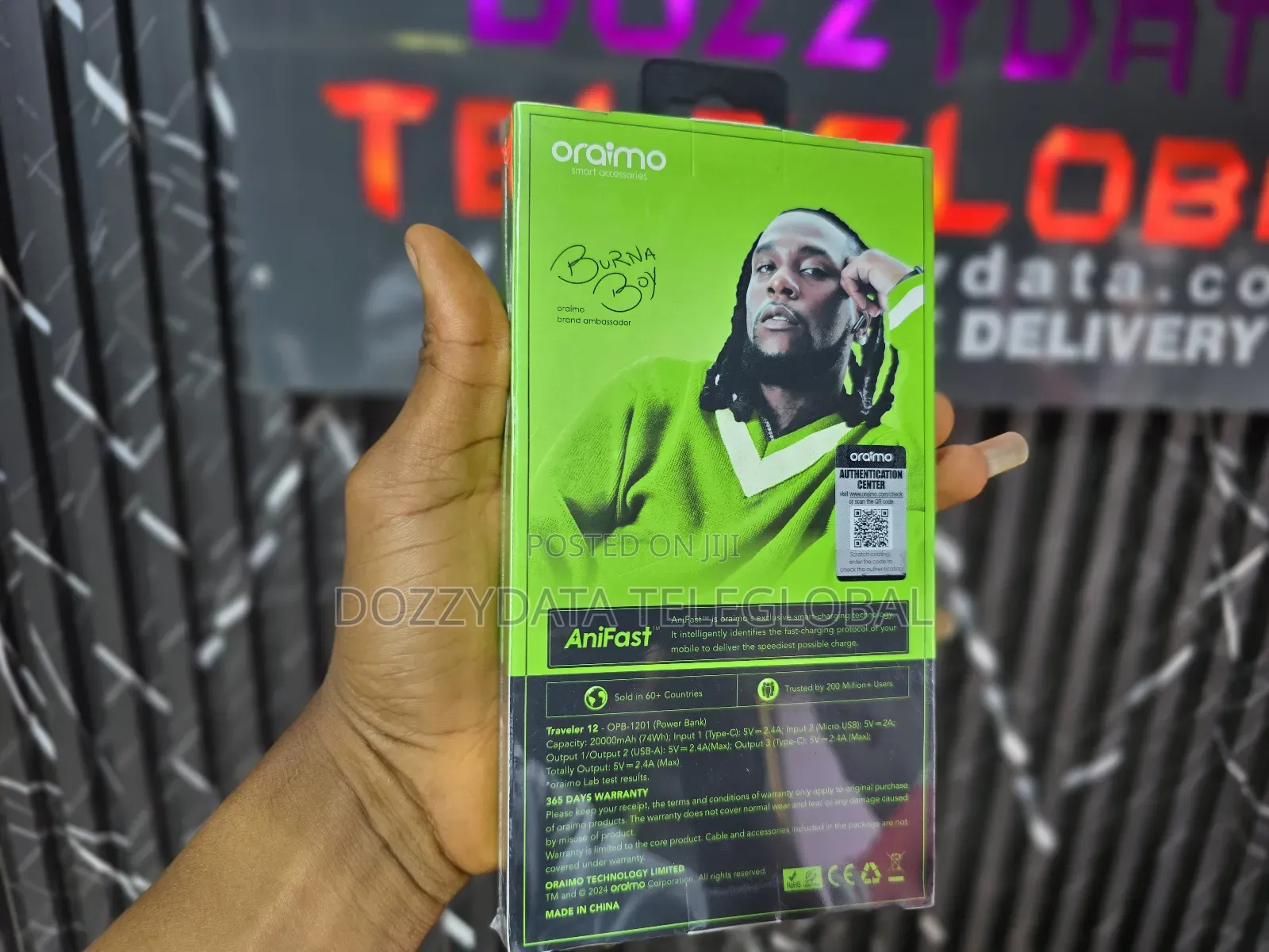 Oraimo 20000mah Traveler 12 Powerbank (Opb-1201)