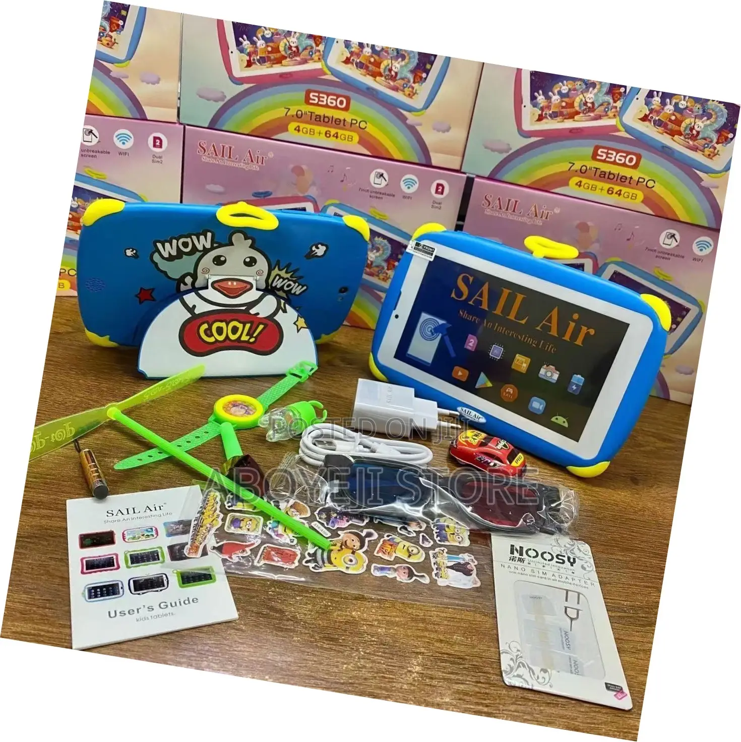 8"Sailair S810 Kids Tab Unbreakable Screen 1sim 6gb+128gb