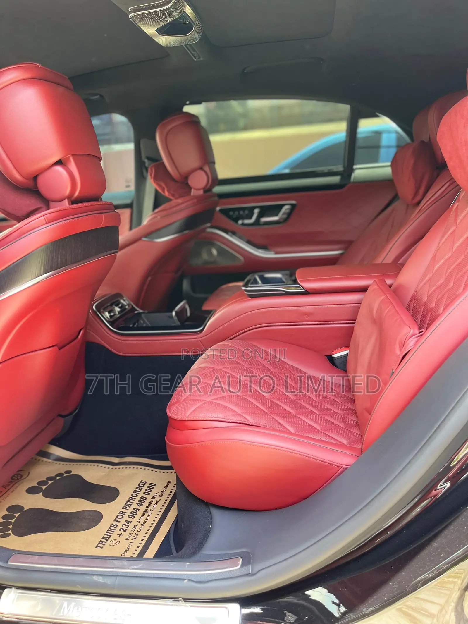Mercedes-Benz S-Class S 580 4MATIC 2023 Red