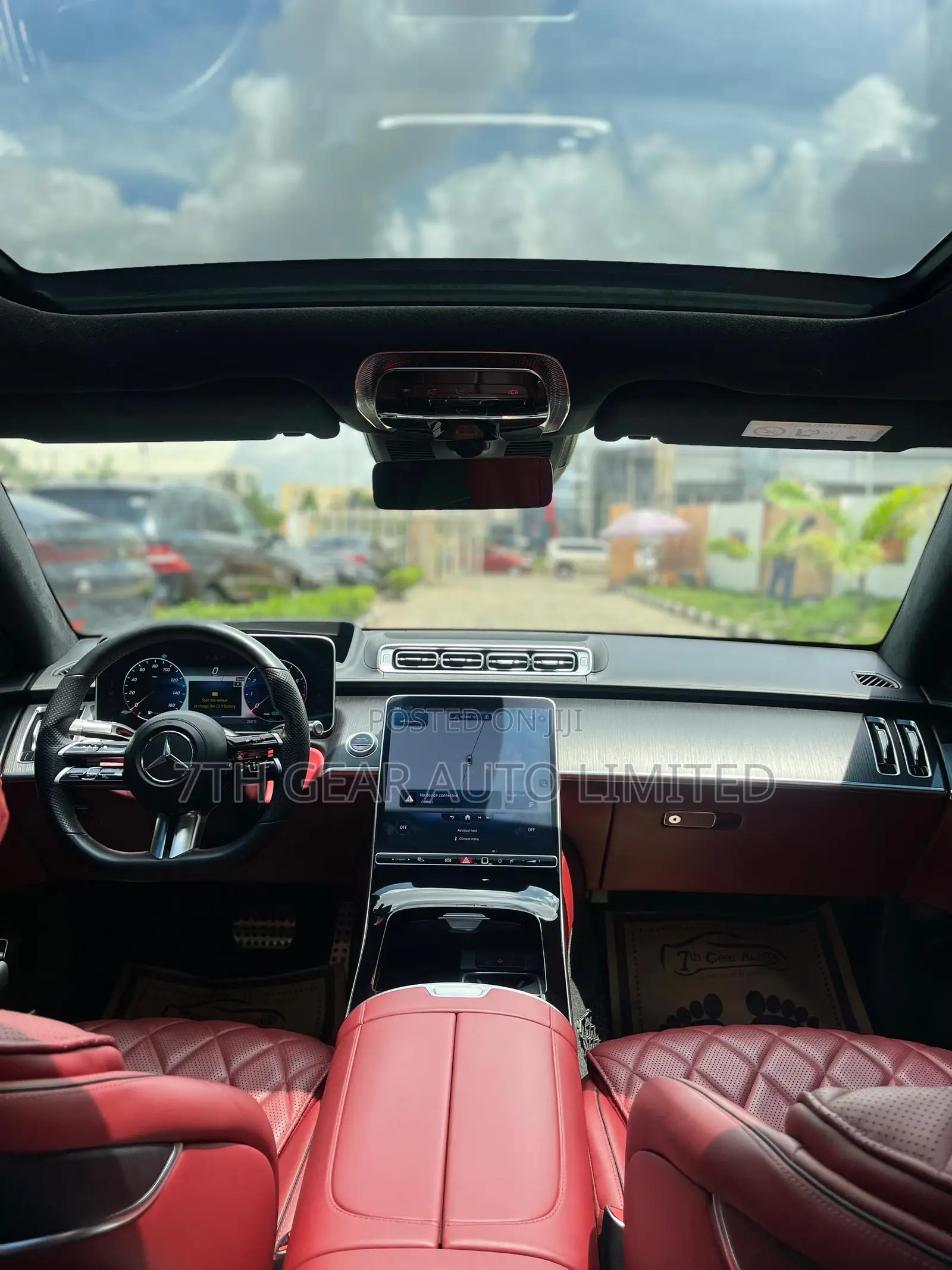 Mercedes-Benz S-Class S 580 4MATIC 2023 Red