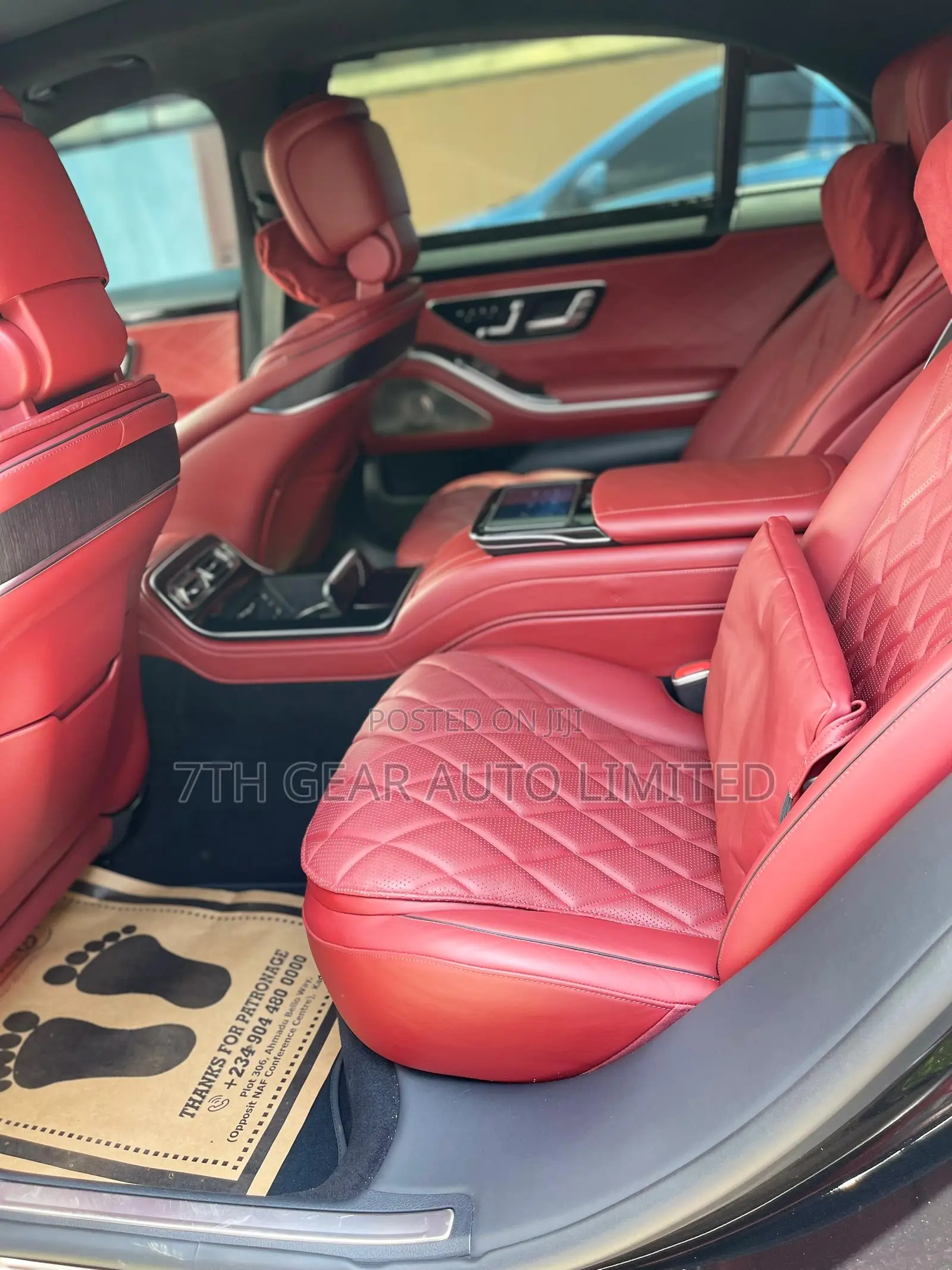 Mercedes-Benz S-Class S 580 4MATIC 2023 Red