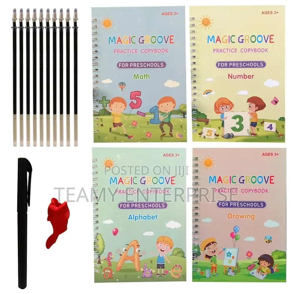 Magic Groove Practice Copybook Calligraphy Book Preschool