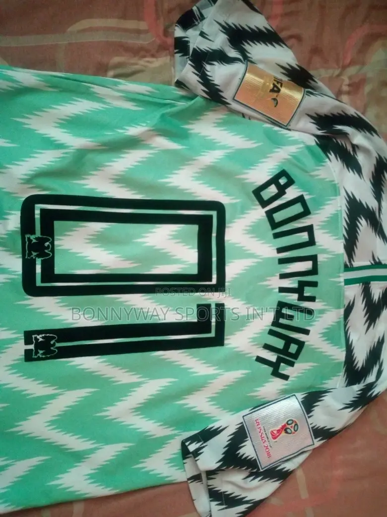 Buy Nd Costormize Ur Original Nigerian Jersey With Good Printing
