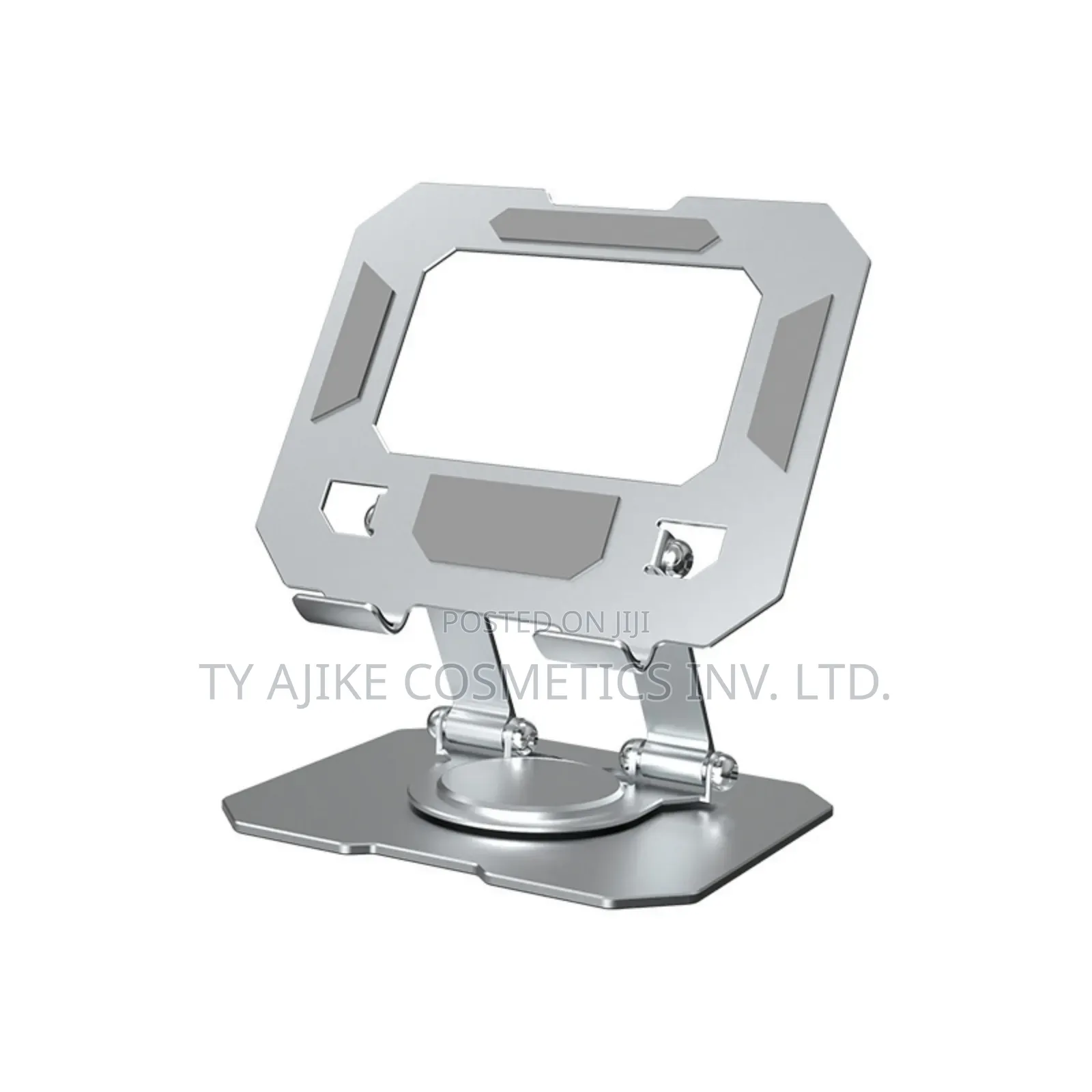Metal 360° Rotatable Tablet Stand, Silver