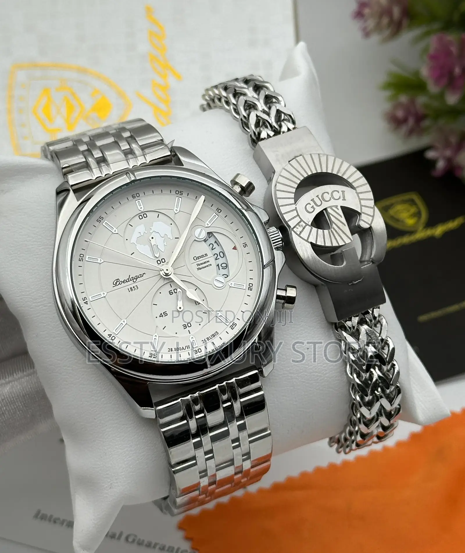 Poedagar Top Luxury Brand With Bracelet