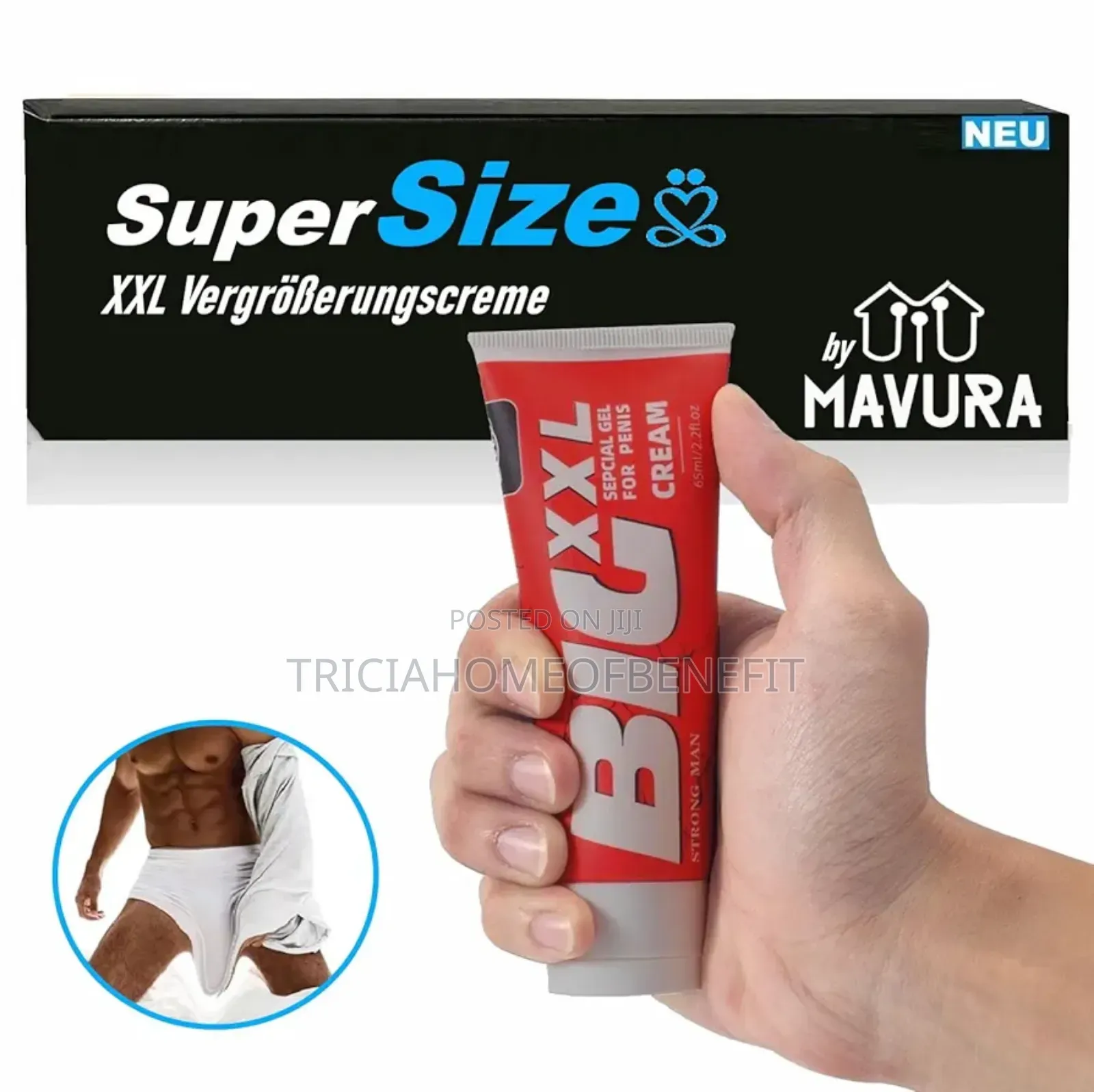 Big Xxl Cream – 65ml 🔥
Bigger. Stronger. Longe
