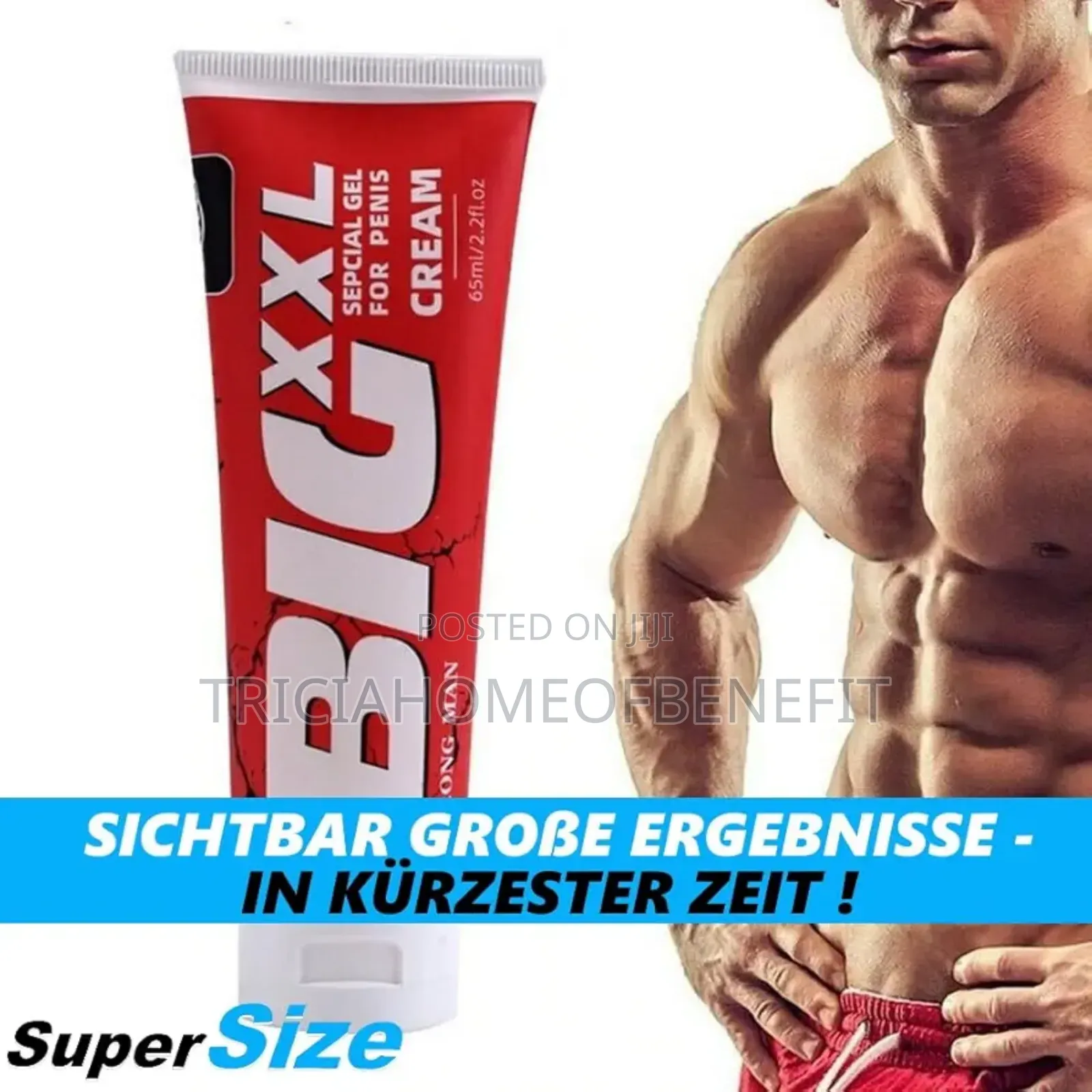 Big Xxl Cream – 65ml 🔥
Bigger. Stronger. Longe