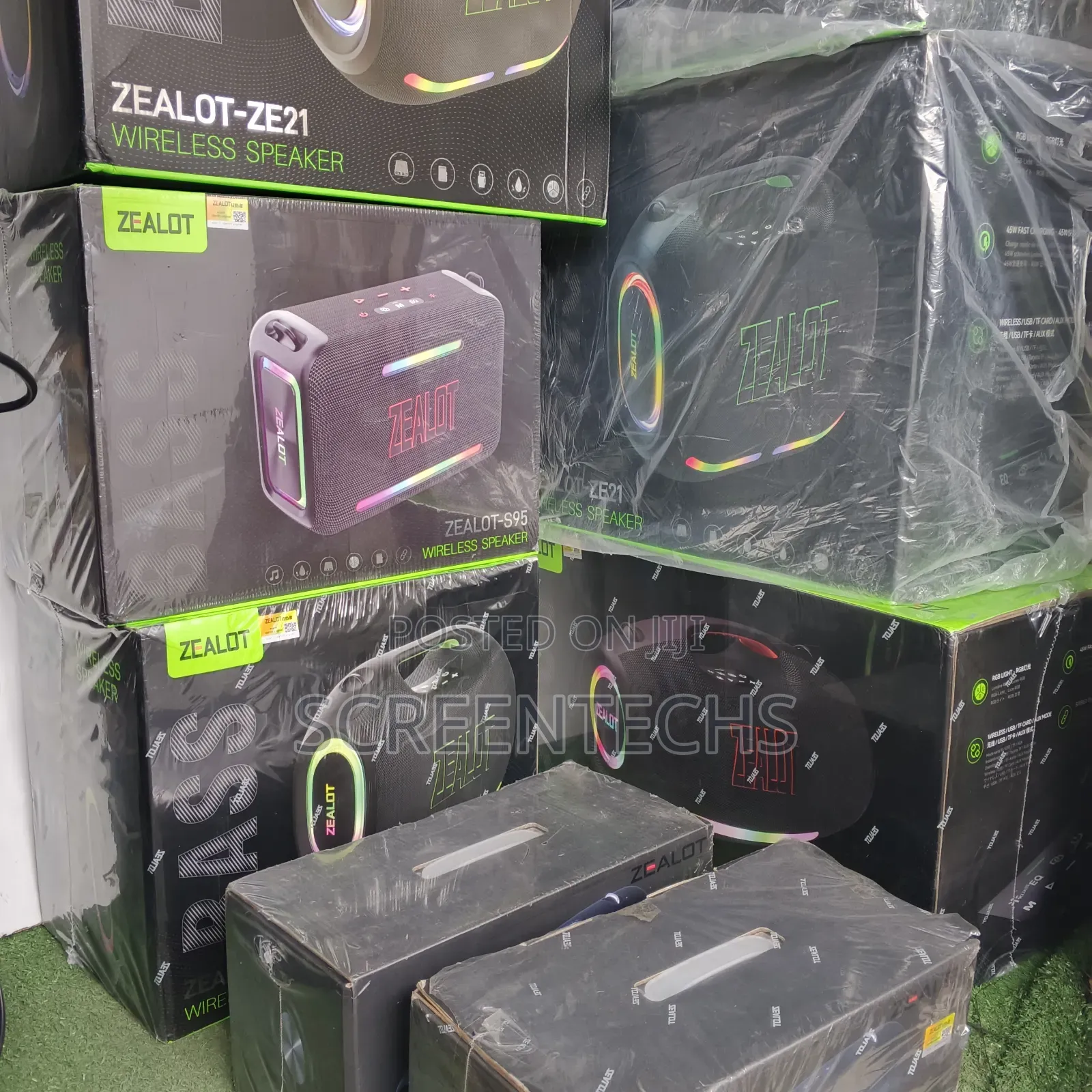 250watts Zealot Ze21 Rechargeable Bluetooth Speaker