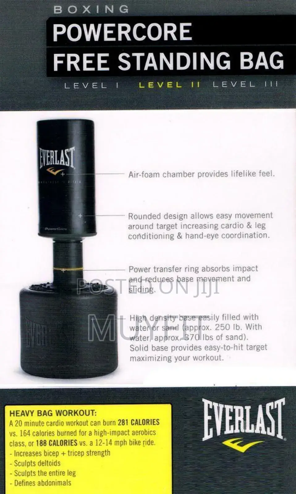 Everlast Powercore Free Standing Heavy Bag