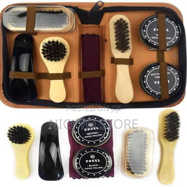 Premium 7-in-1 Portable Shoe Care Kit