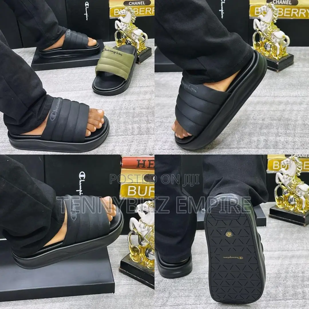 Extra-Exclusive Latest Double Sole Champion Slides