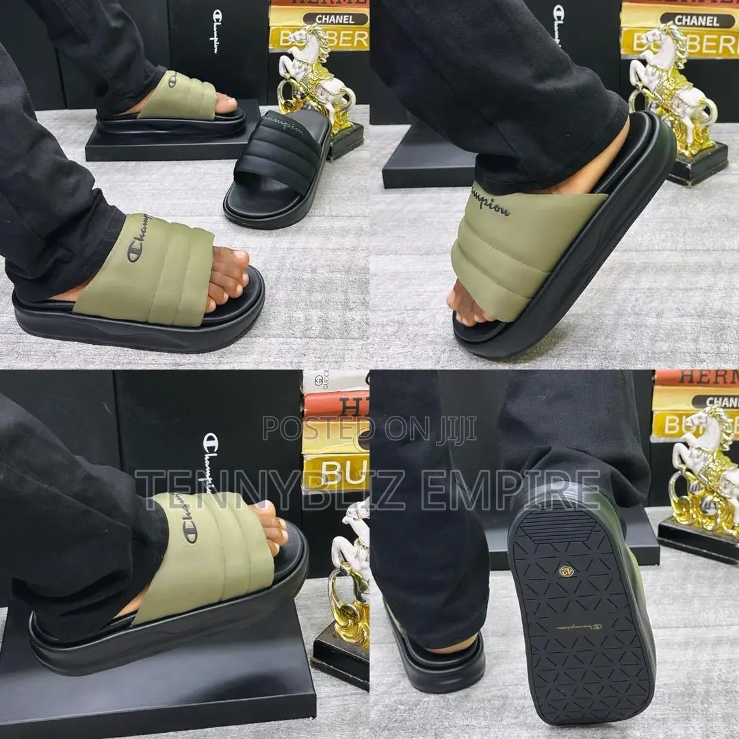 Extra-Exclusive Latest Double Sole Champion Slides