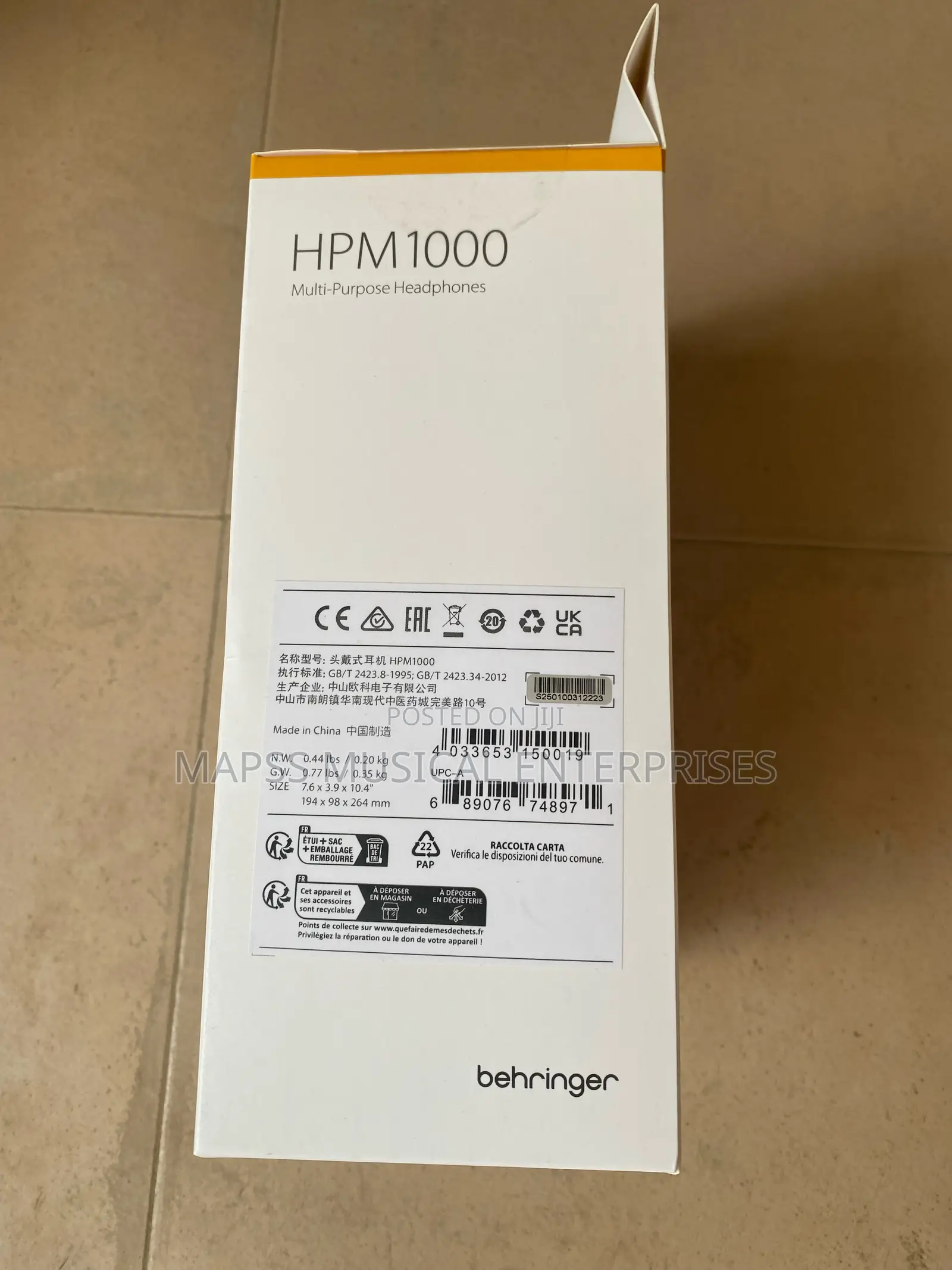 Behringer Hpm1000 Multi-Purpose Headphones.