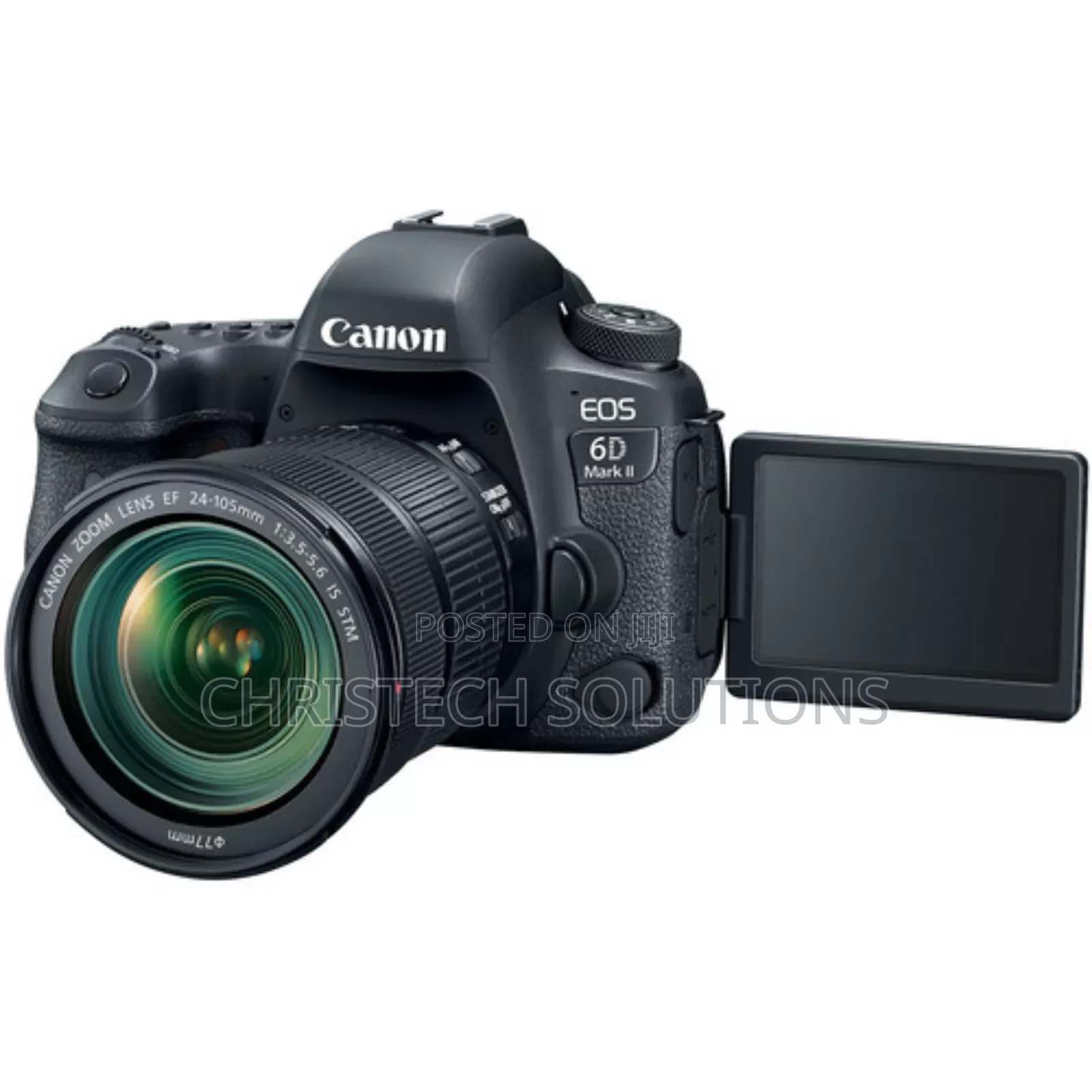Canon Eos 6d Mark Ii Dslr Camera With 24-105mm F/3.5-5.6 Stm