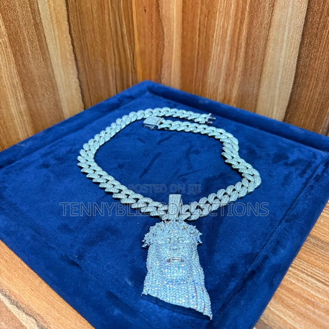 The Iconic Jesus Piece Iced-Out Pendant Luxury Drip