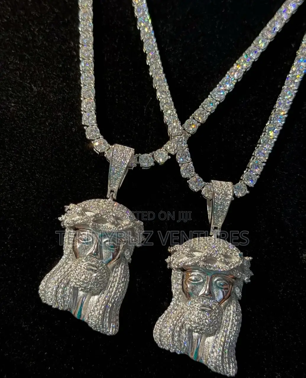 The Iconic Jesus Piece Iced-Out Pendant Luxury Drip