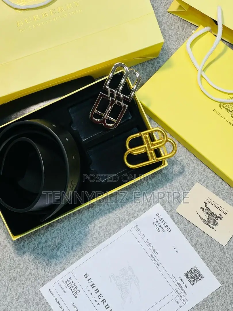 Original Quality Double-Head Latest Luxury Leather Belts