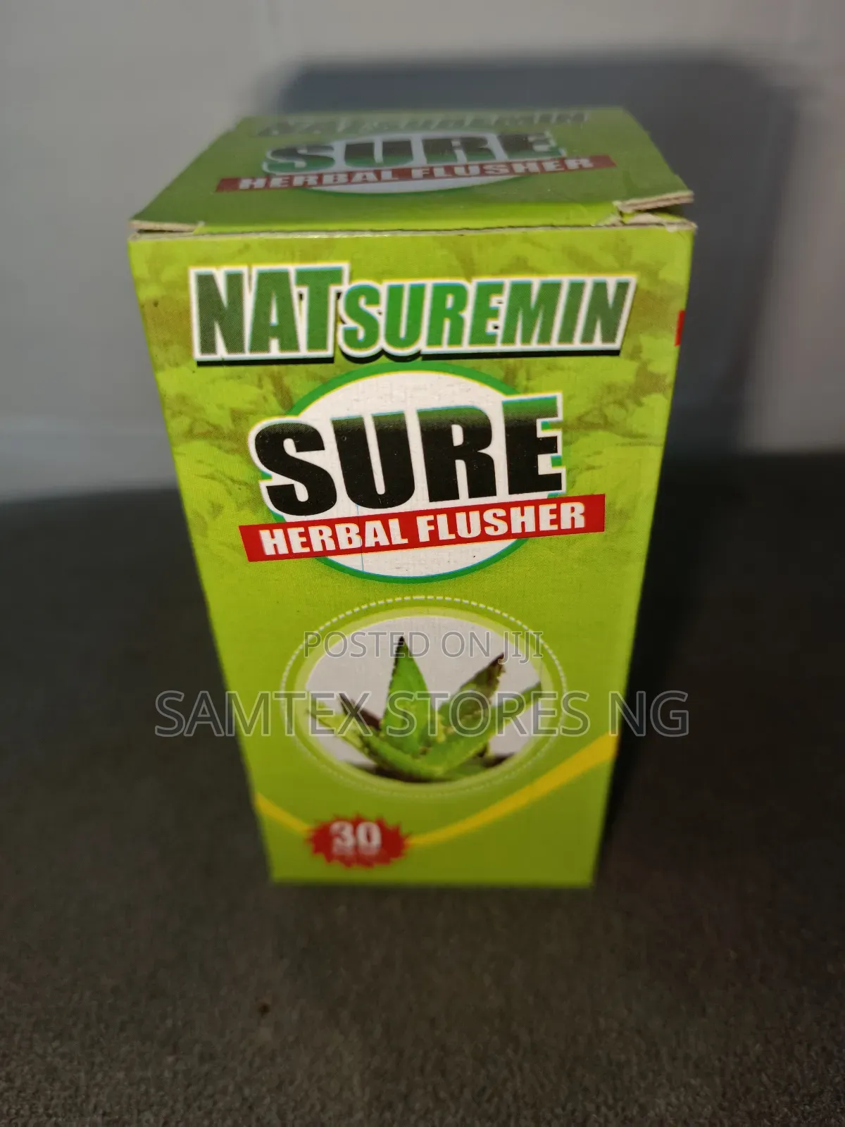 Sure Herbal Flusher Capsule.