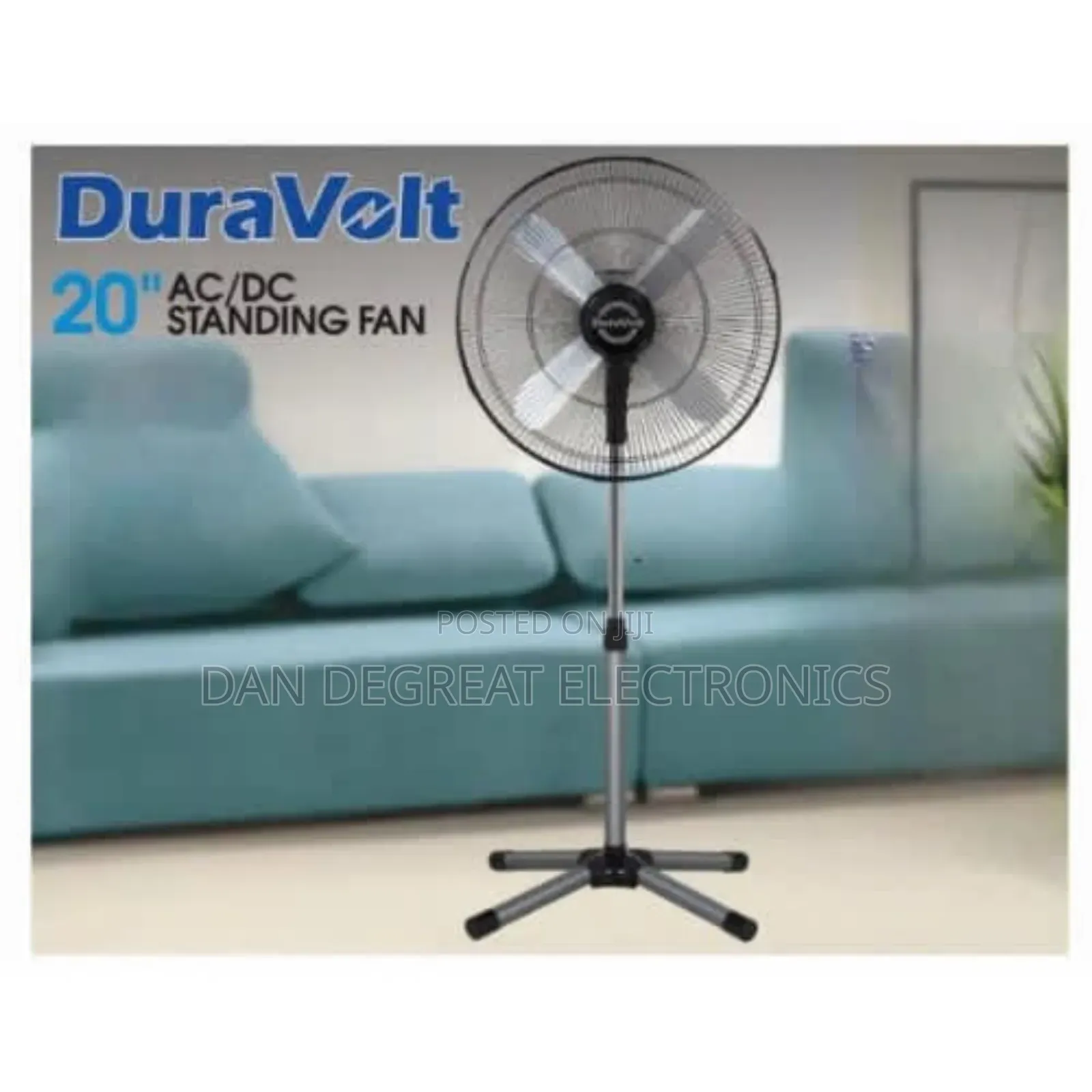 Duravolt 20 Inches Ac/Dc Standing Fan