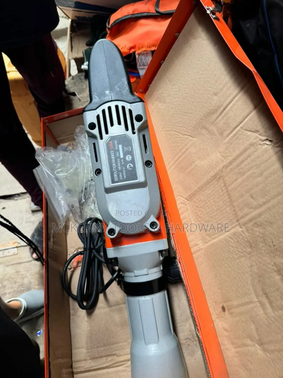 Demolition Jack Hammer 3000w Jack Hammer Concrete 1800 BPM