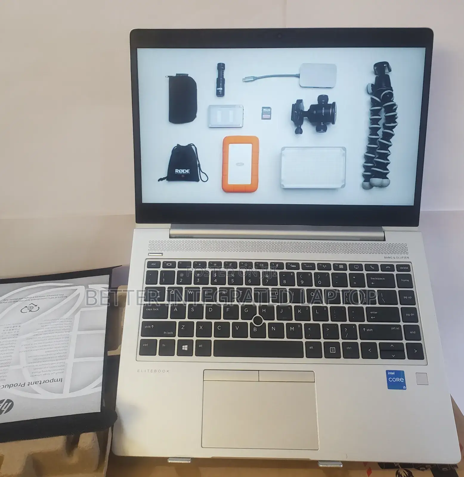New Laptop HP EliteBook 820 32GB Intel Core i5 SSD 1T