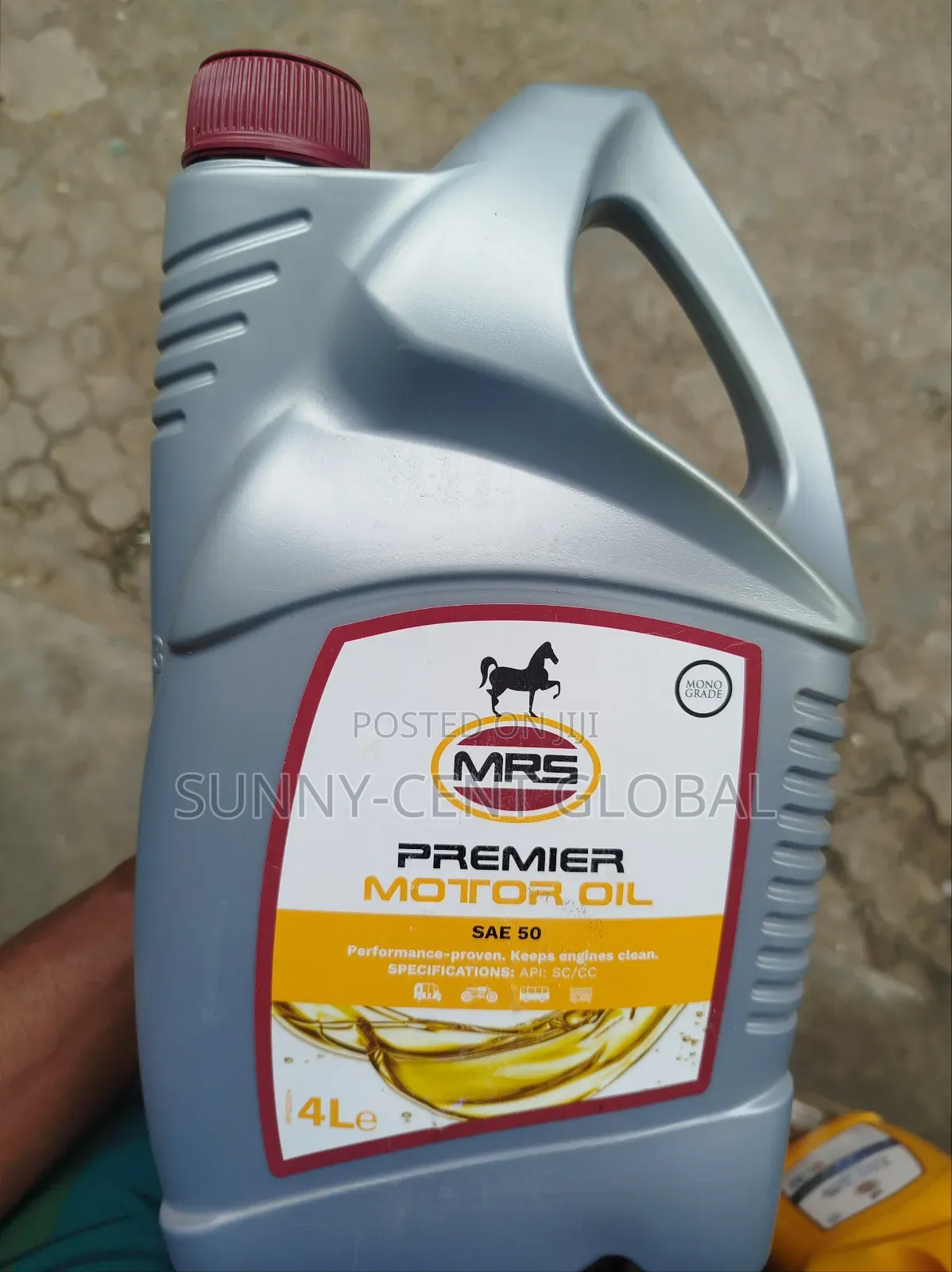 Mrs Premier Motor Oil Sae 50 5litres.