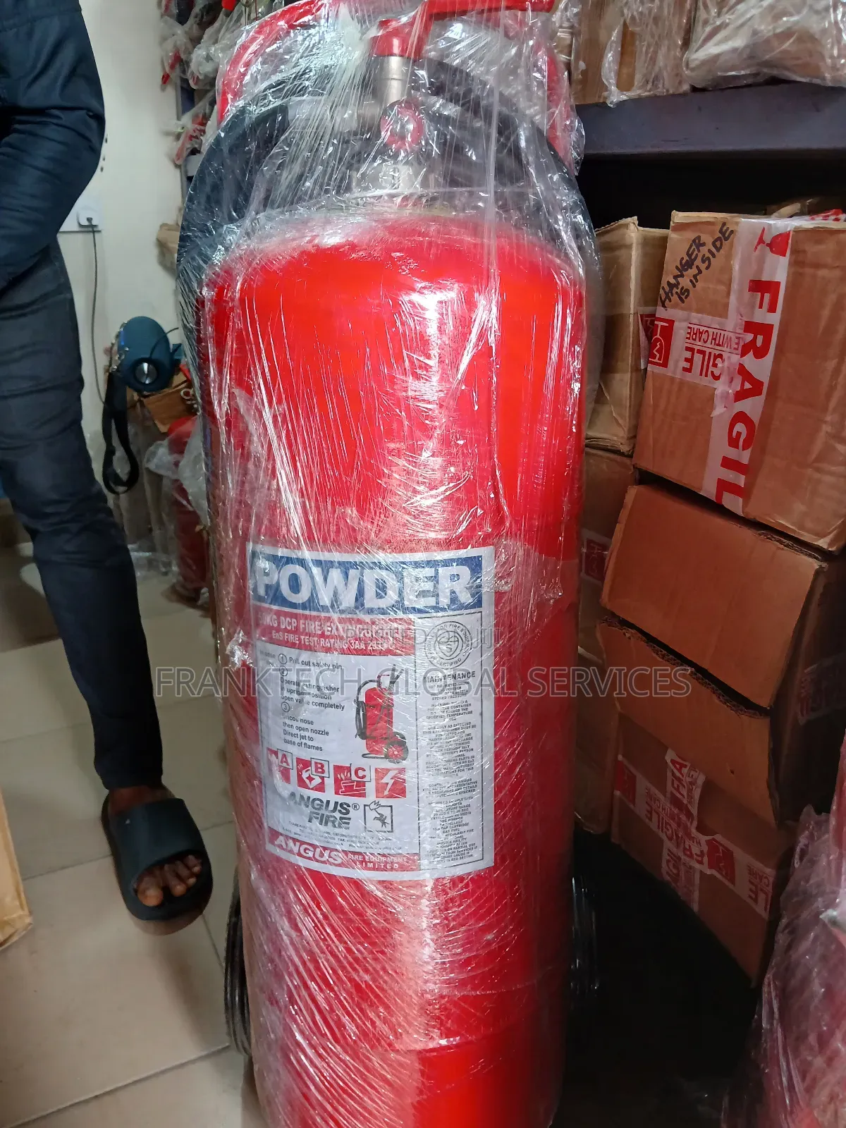 50kg Angus Fire Extinguisher Powder
