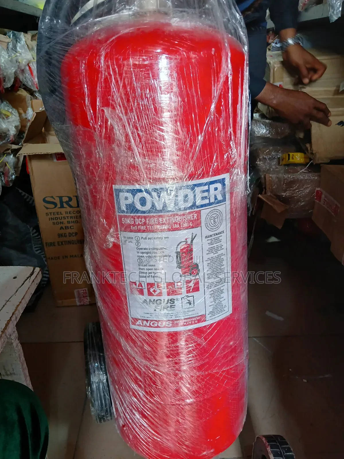 50kg Angus Fire Extinguisher Powder