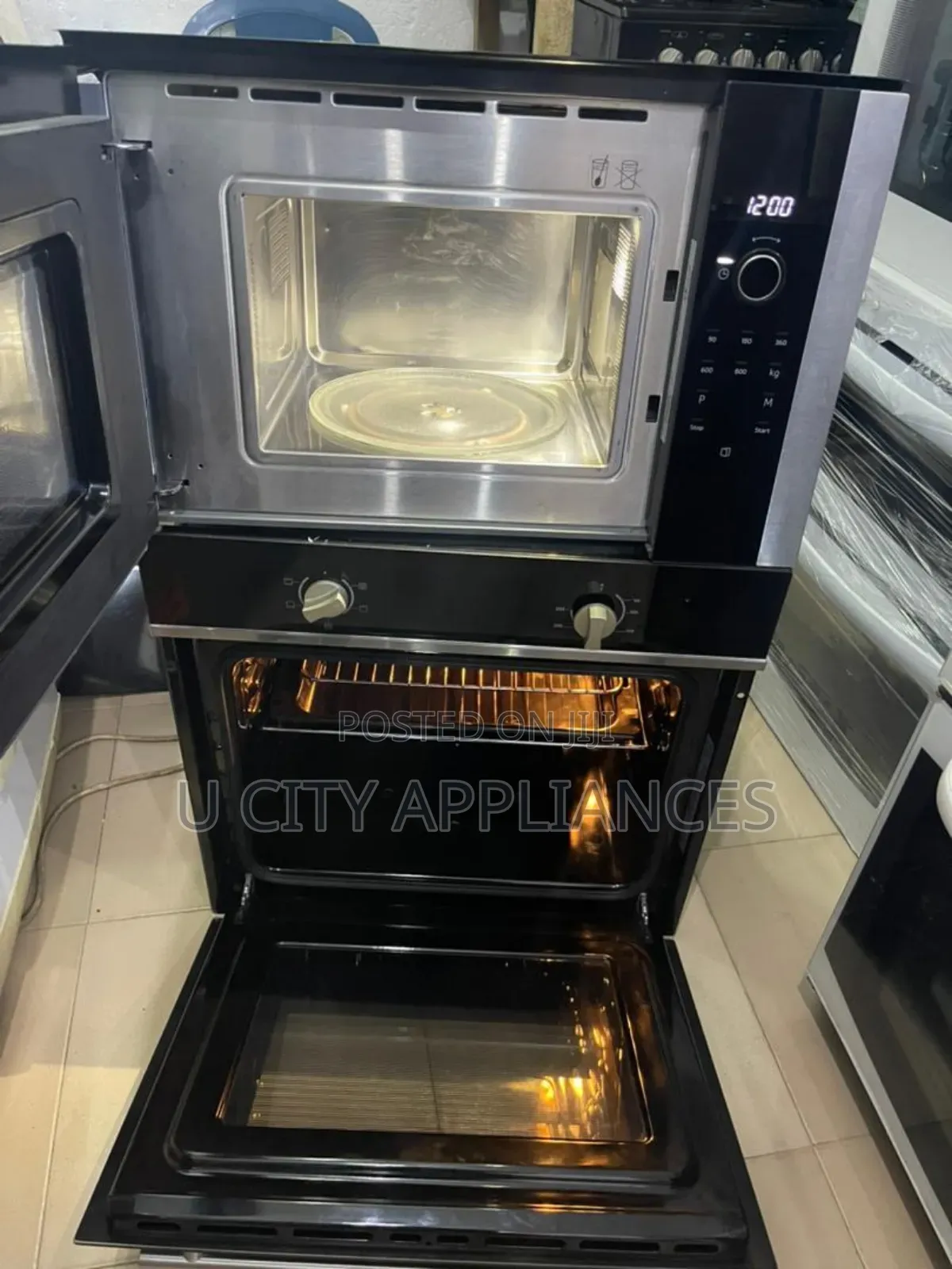 Direct Uk Inbuilt Oven and Microwave