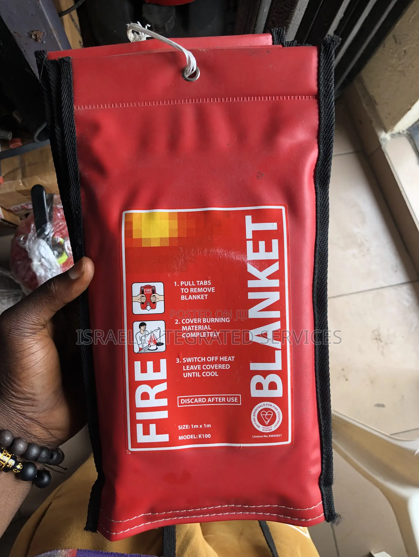 Fire Blanket Coated