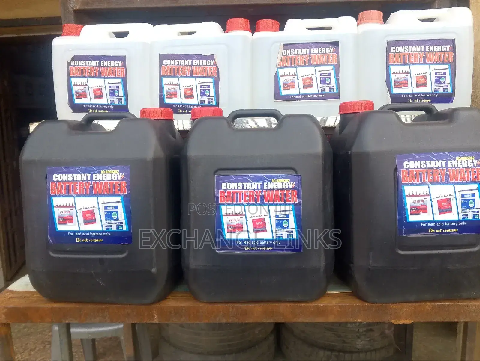 Distilled Battery Water