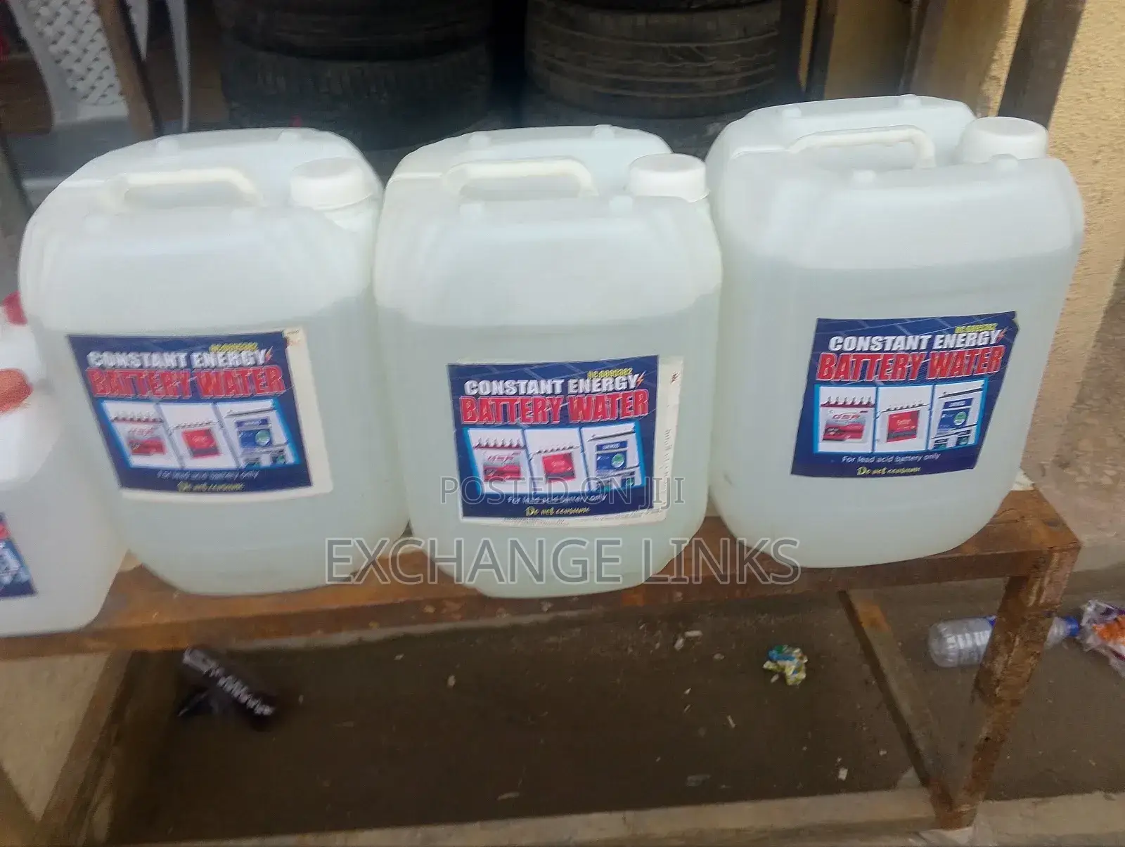 Distilled Battery Water