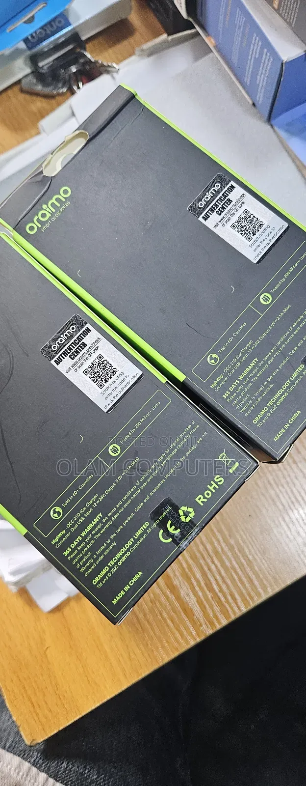 Oraimo Dual Usb Ultra Compact Highway