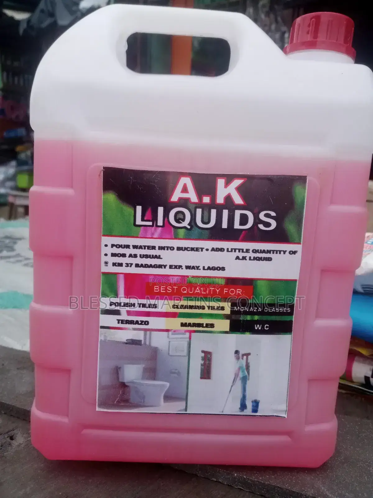 Ak Liquids Polish for Tile, Marble, Window/Glass, Terrazzo