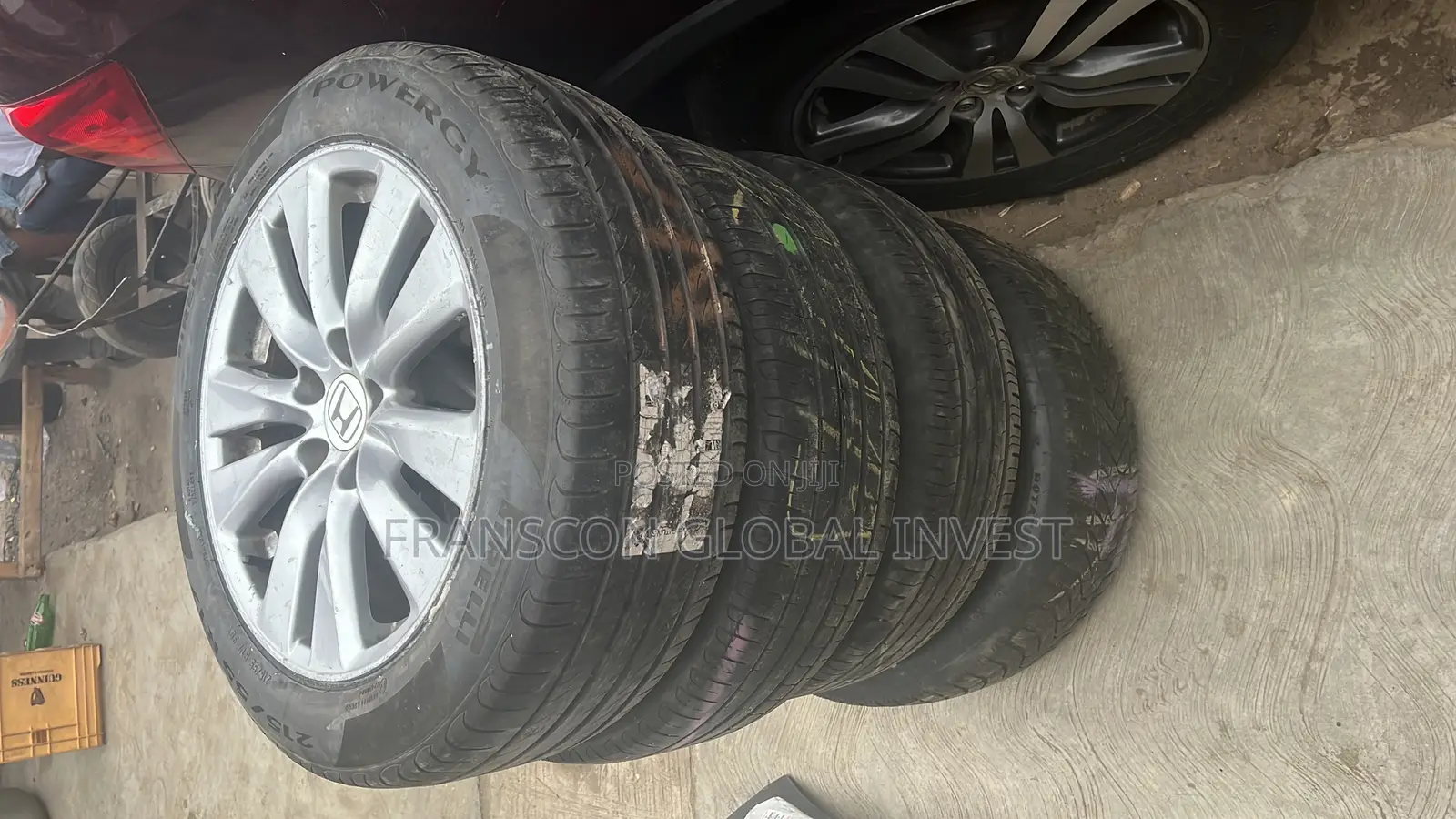 Tire and Rim 2013 Honda Accord