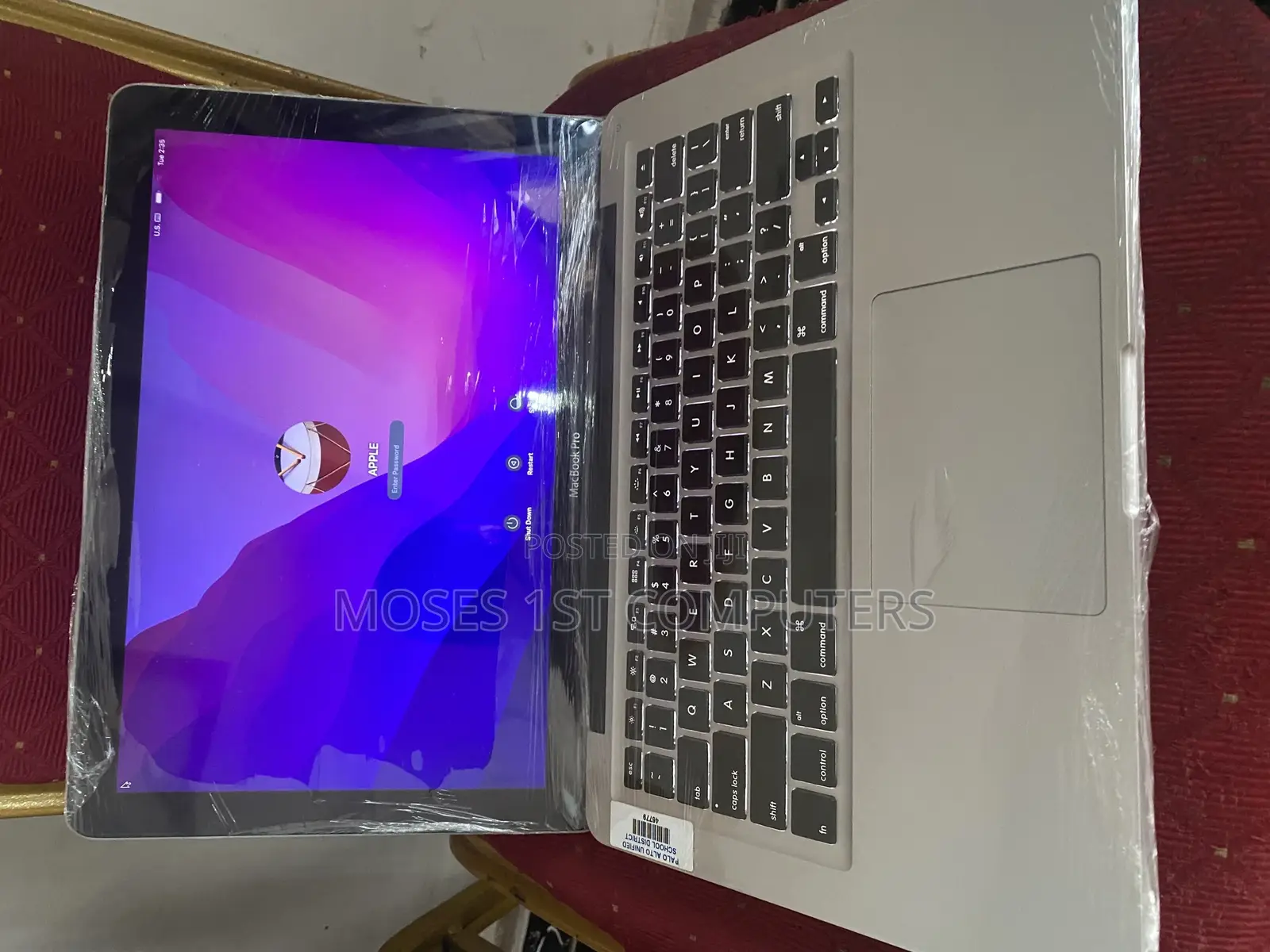 New Laptop Apple MacBook Pro 8GB Intel Core I5 HDD+SSD 500GB