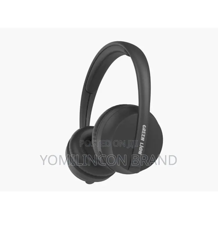Green Lion Stamford Wireless Bluetooth Headphone - Black