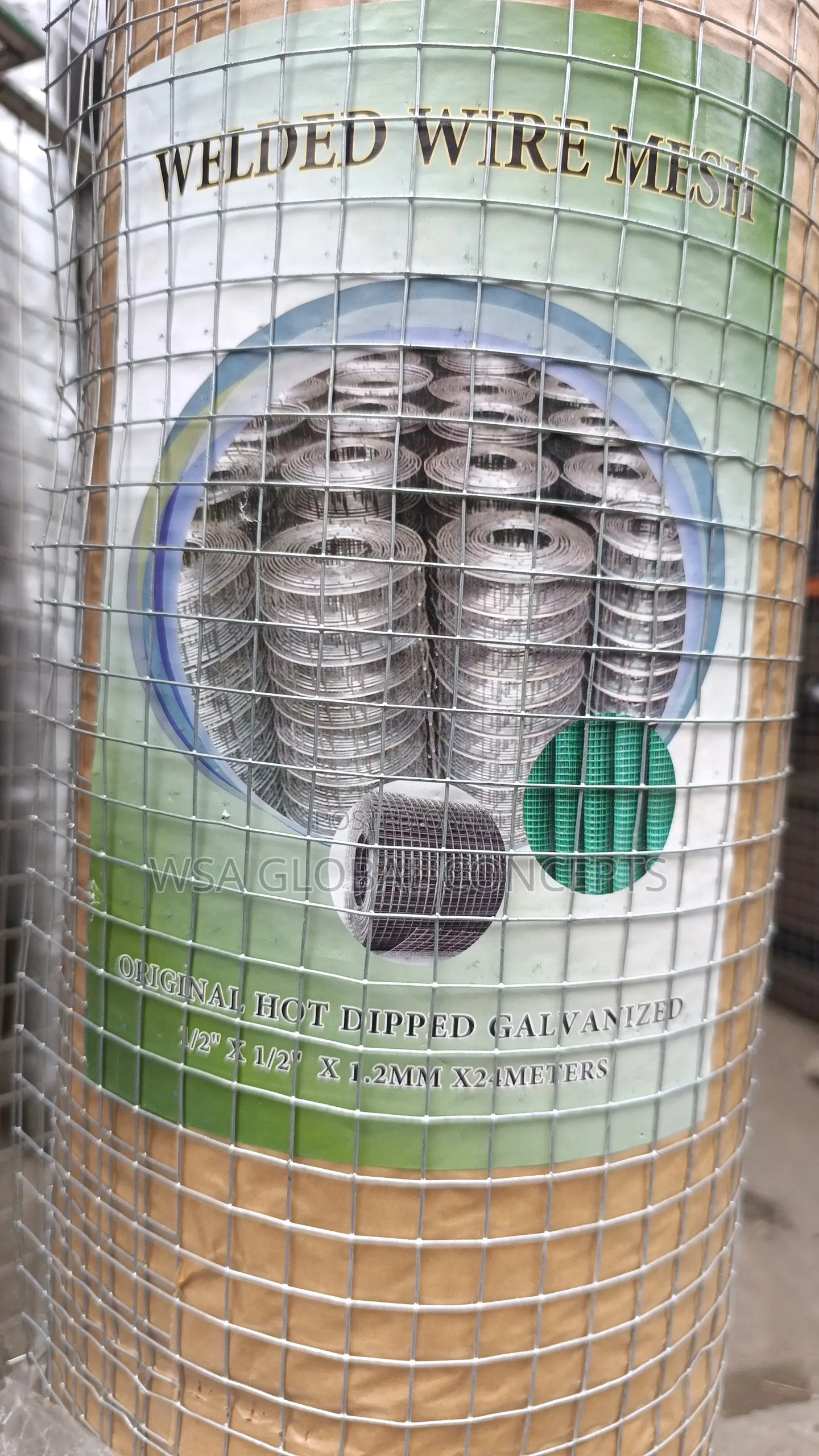 1/2” X 1/2” 1.2mm Original Galvanized Wire Mesh