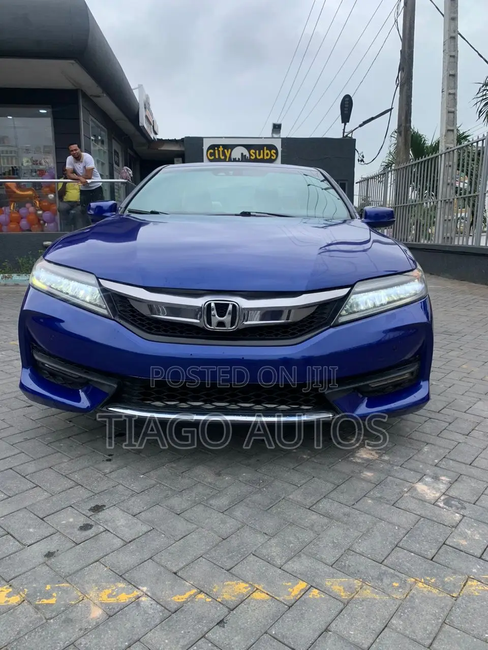 Honda Accord EX-L 2dr Coupe FWD (2.4L 4cyl 2A) 2017 Blue