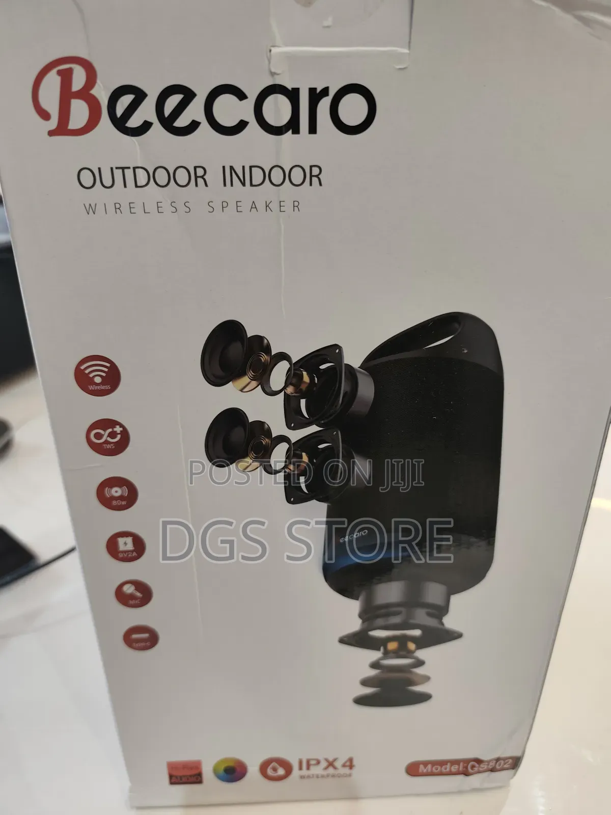 Beecaro Gs802 Outdoor Indoor Bluetooth Speaker With