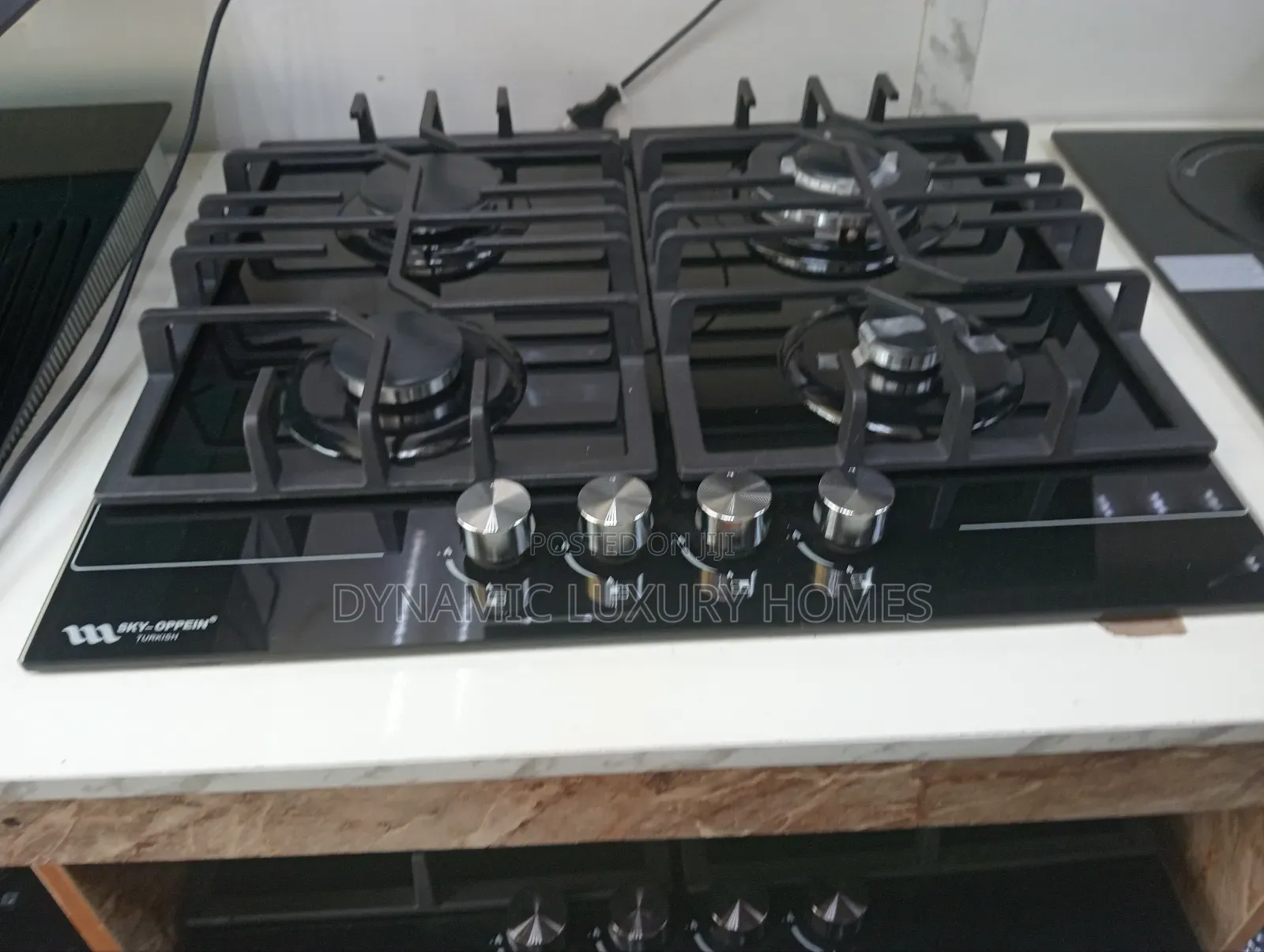 Sky-Oppein Built in Gas Hob 4 Burner Gas Cooker Am