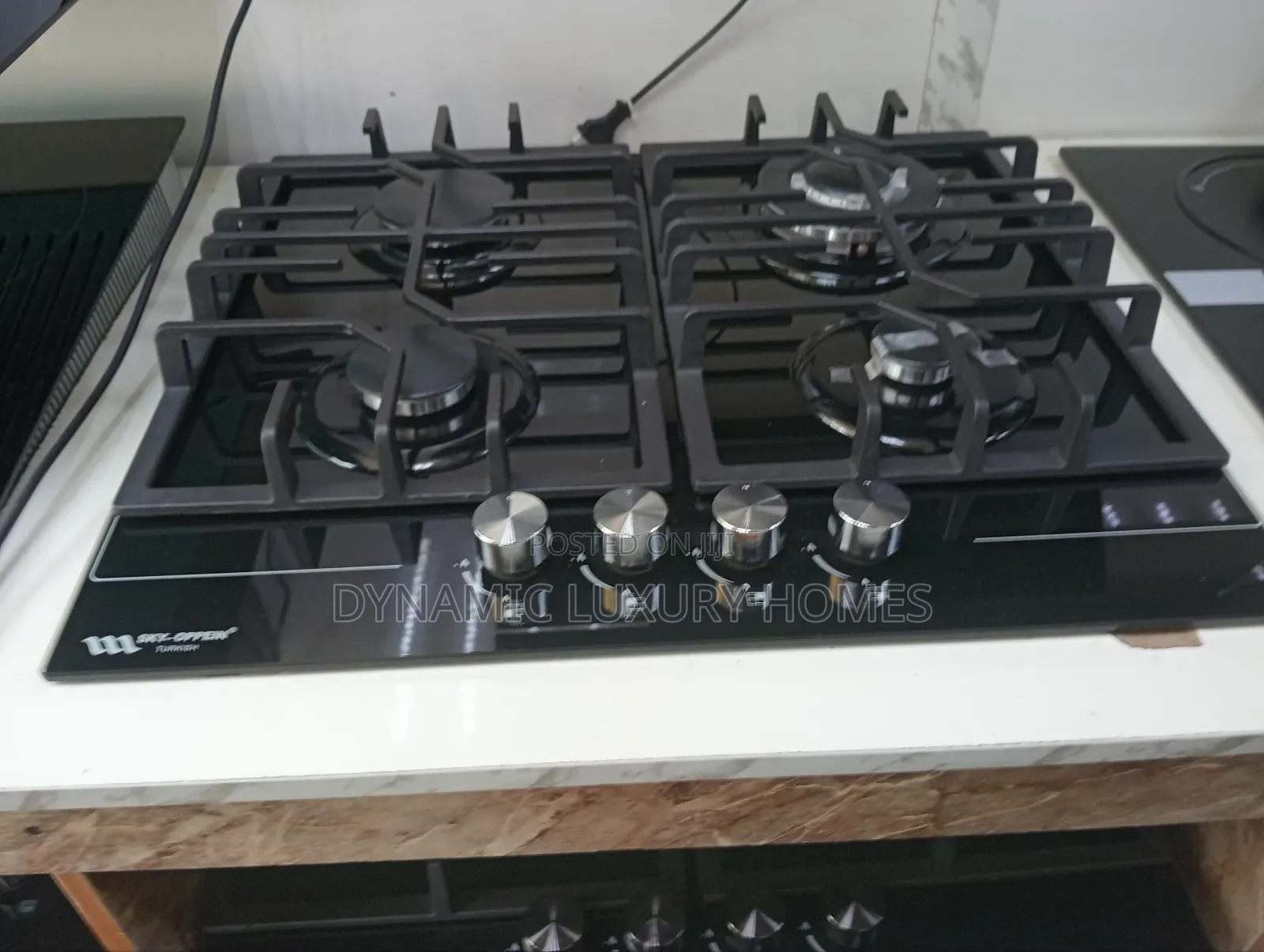 Sky-Oppein Built in Gas Hob 4 Burner Gas Cooker Am