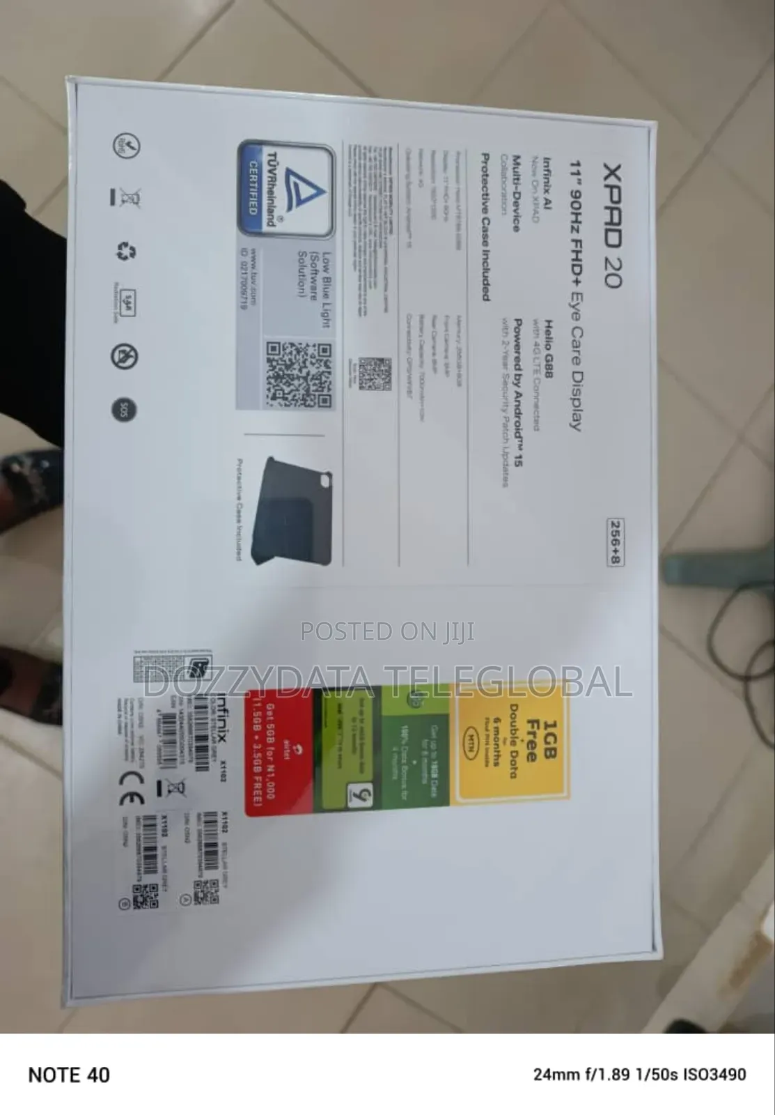 New Infinix Xpad 20 256 GB