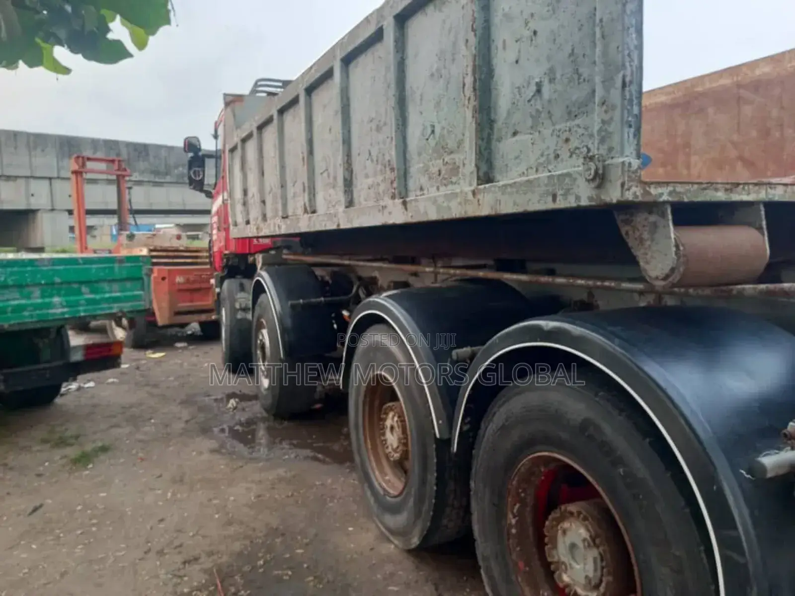Foreign Used Scania Tipper 12 Tyres
