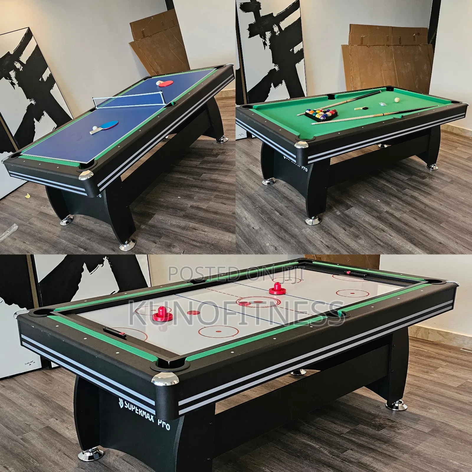 Convertible Game Table – 7ft Snooker, Tennis Hockey