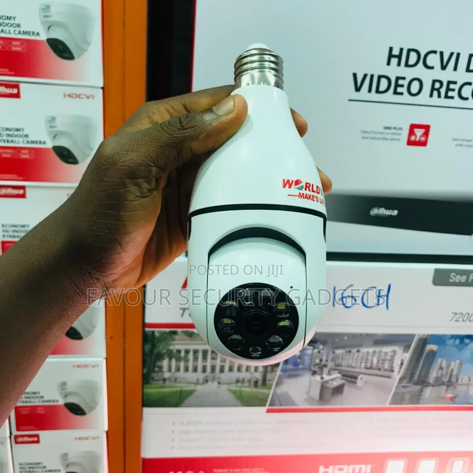 Wfi Ip Bulb Camera