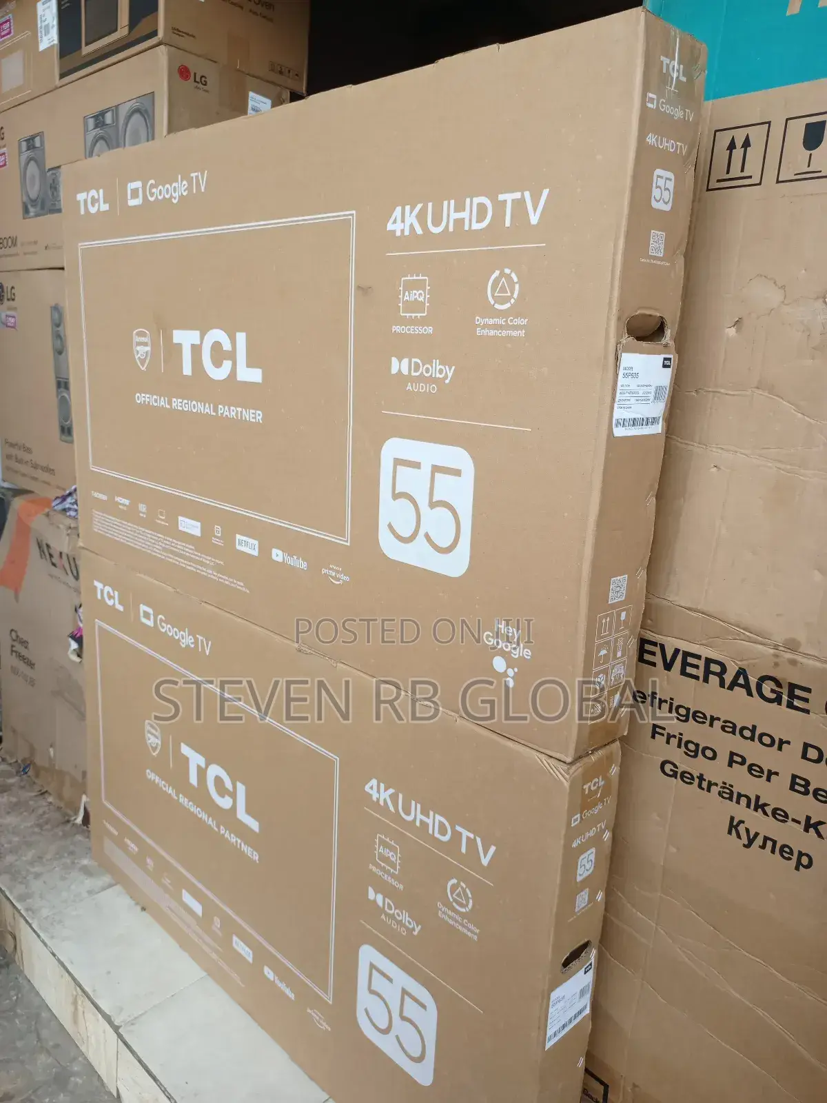 TCL 55′′ Google Android Smart Tv 55p635