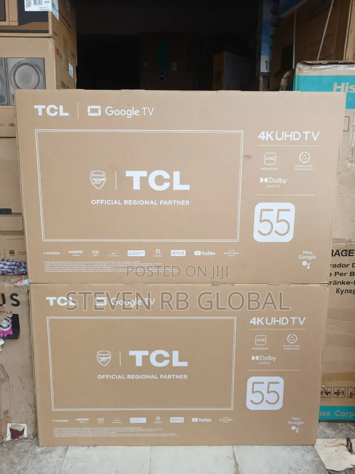 TCL 55′′ Google Android Smart Tv 55p635